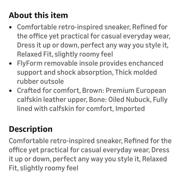 Allen Edmonds Osborn Leather Sneakers Retro Dress Casual Brown Mens Size 10 - Picture 10 of 10